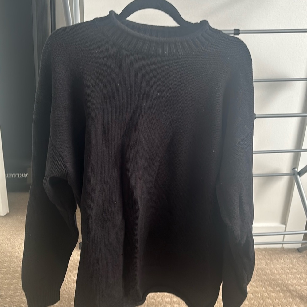 Black sweater